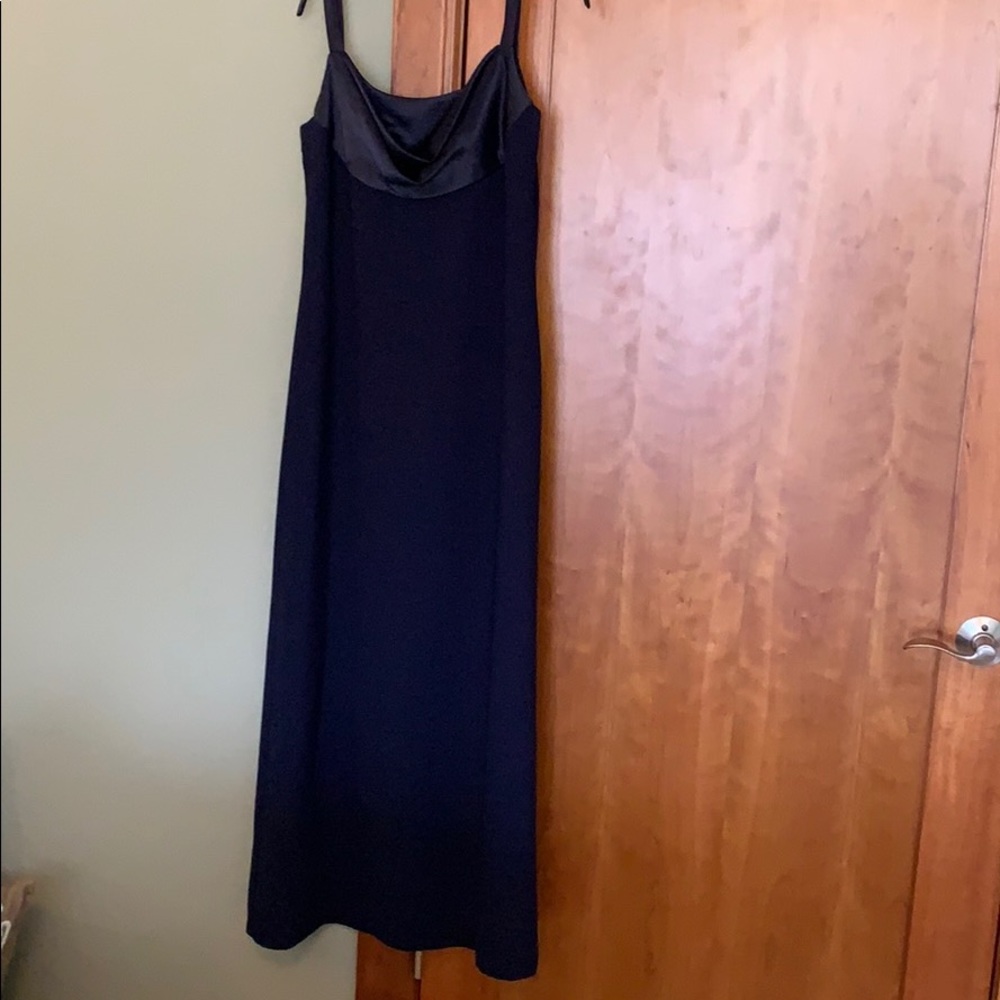 Navy gown